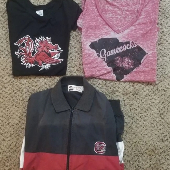 USC Gamecocks South Carolina Women's Shirt and Vintage Jacket Lot - Picture 2 of 10